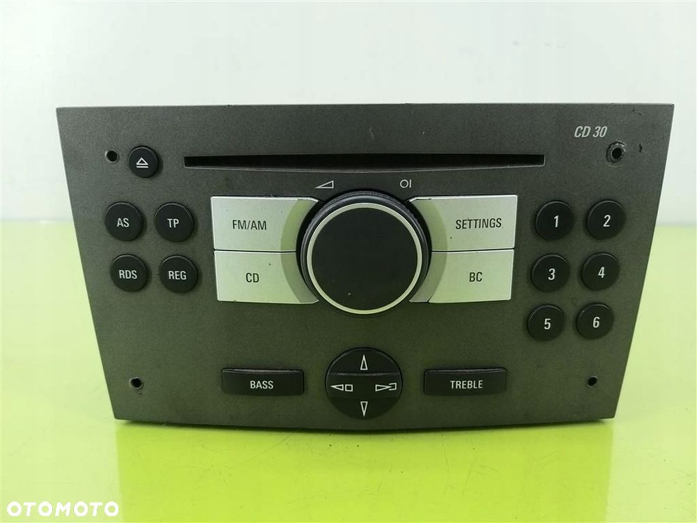Radio+ wyświetlacz kpl CD 30 FABERYCZNY Opel Zafira B II 2005-2011R 1319074 - 8