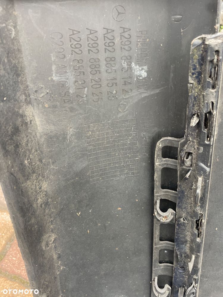 Dyfuzor dokładka zderzaka Mercedes GLE AMG A2928851425 - 4