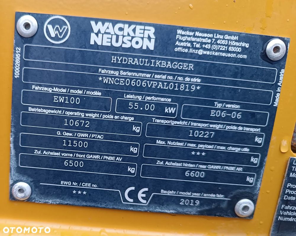 Wacker Neuson ew100 - 8