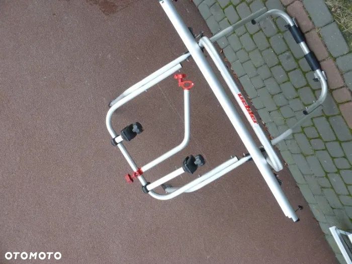 VW Sharan 95-2010 bagażnik na tylna klapę 3 rowery Uebler aluminiowy - 2