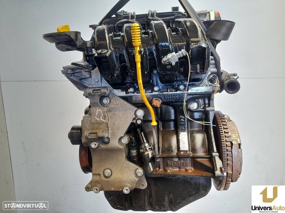 MOTOR COMPLETO RENAULT CLIO III 2009 -D4FD740 - 3