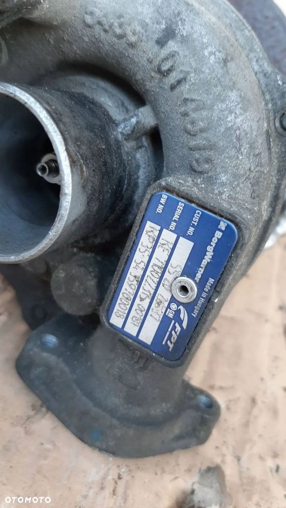 turbosprężarka turbina 55202637 fiat 500 2008 nr l49 - 3