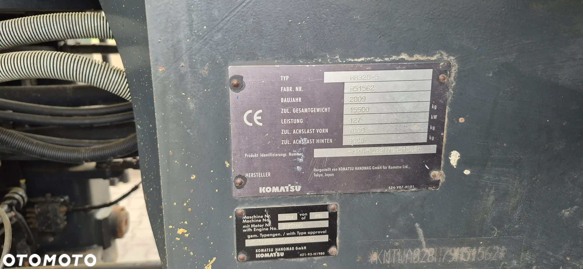 Komatsu WA -320 -5 Klimatyzacja 10300mtg - 8