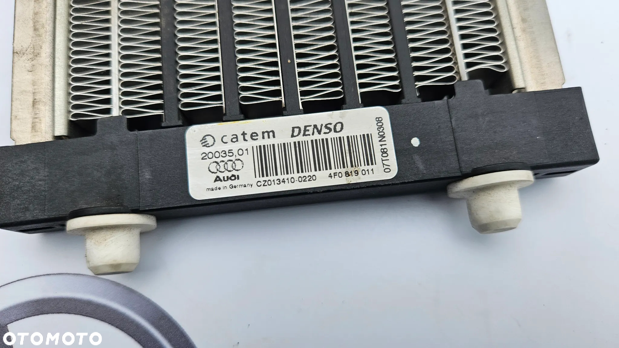 Audi A6 C6 Grzałka elektryczna dodatkowa nagrzewnica 4F0819011 - 2