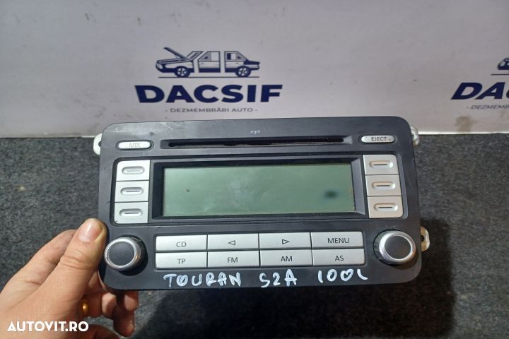 Radio cd 1K0035186T Volkswagen VW Touran 1 [facelift] [2006 - 2010] - 2
