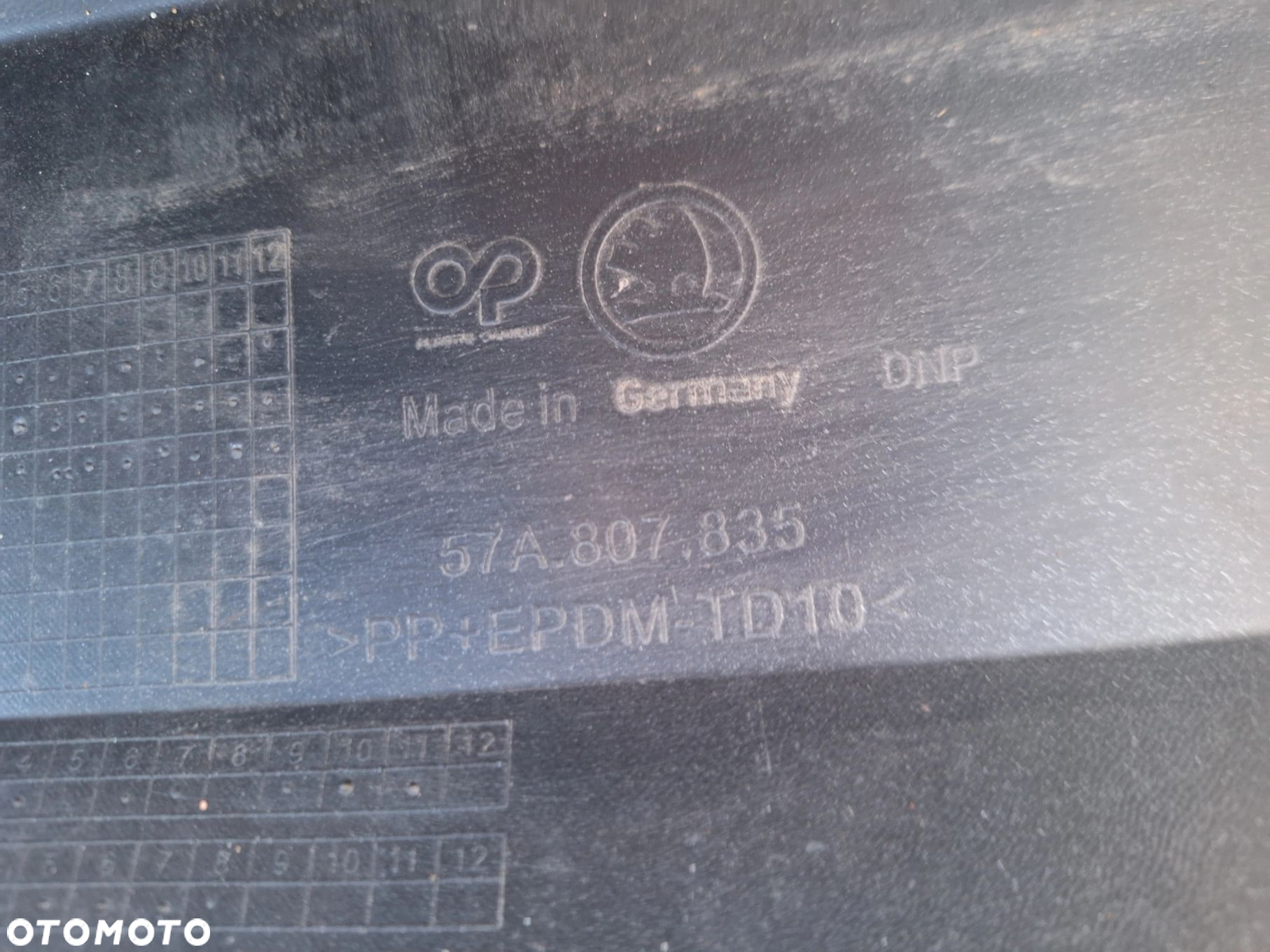 SKODA KAROQ 57A ZDERZAK TYŁ TYLNY ORYG. 57A807835 WYSYŁKA - 14