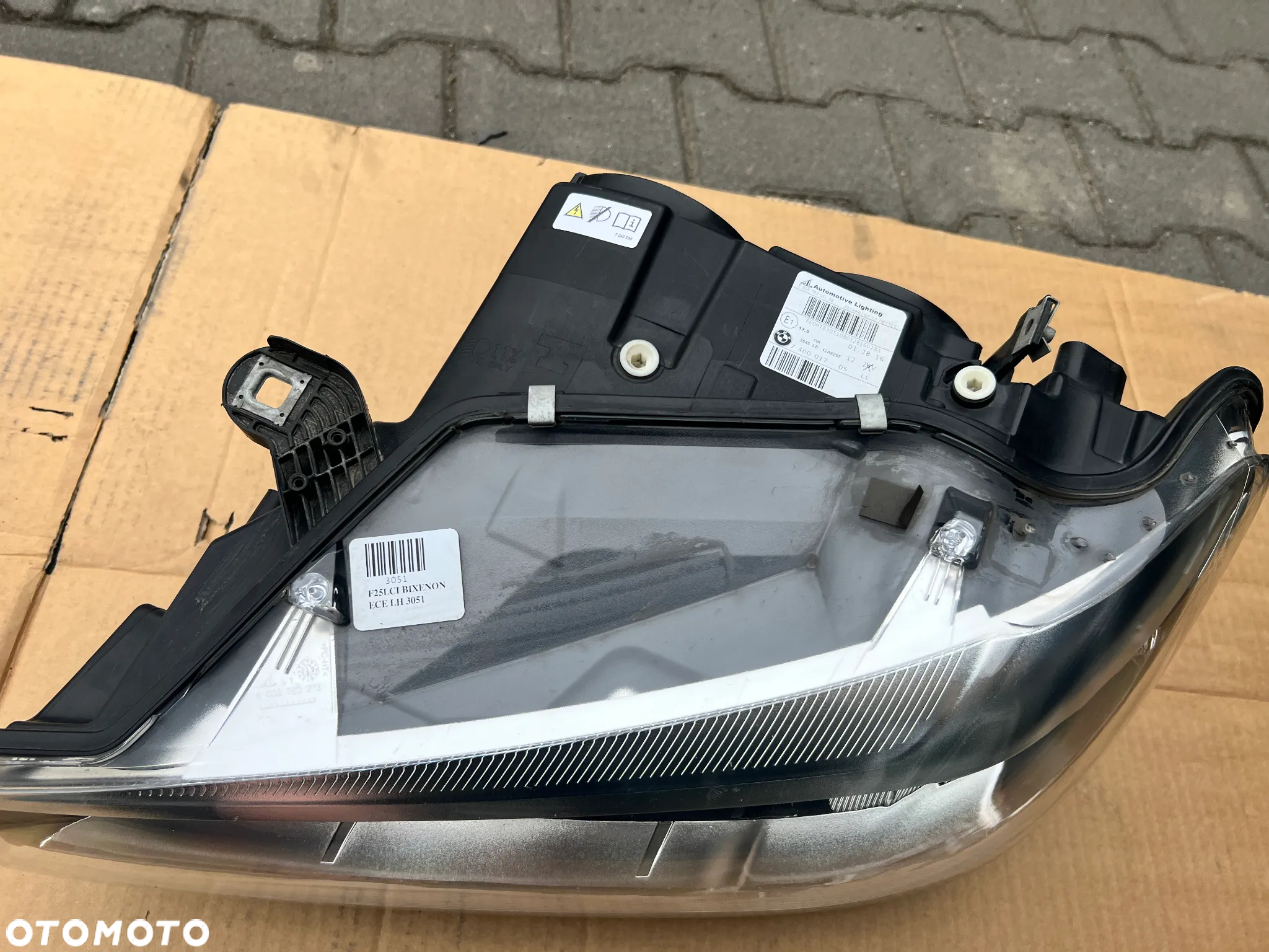 Lampa Lampy BMW X3 X4 F25 F26 Bi Xenon Lew Prawa - 2