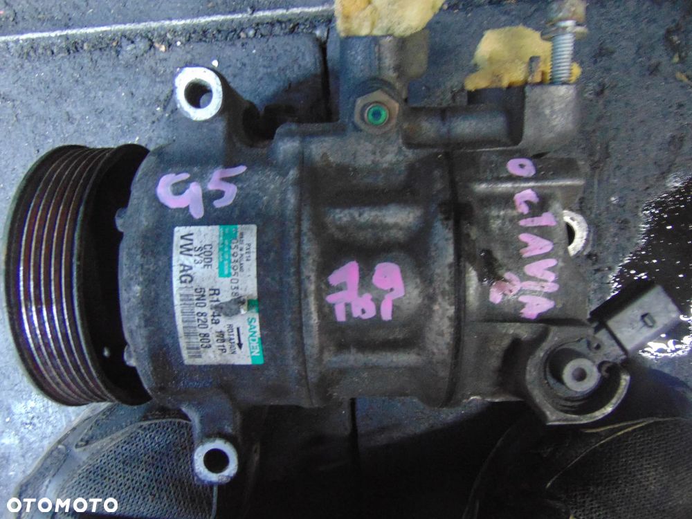 Sprężarka klimatyzacji Golf 5 octavia 2 1,9 TDI - 1