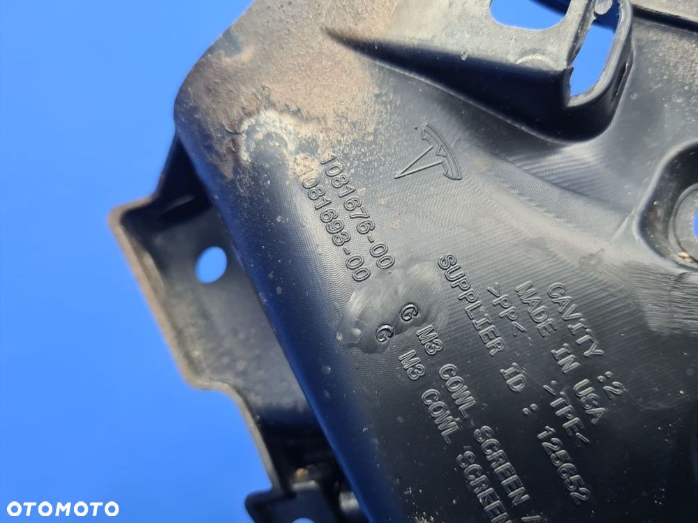 KOMPLETNE podszybie nakładki błotników TESLA MODEL 3 LIFT 20-23 OEM - 8