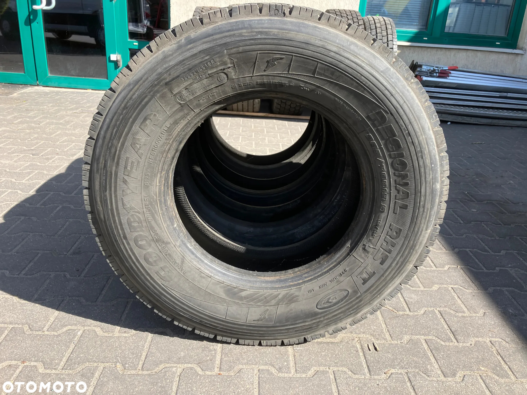Opony 19,5", 22,5" - 4
