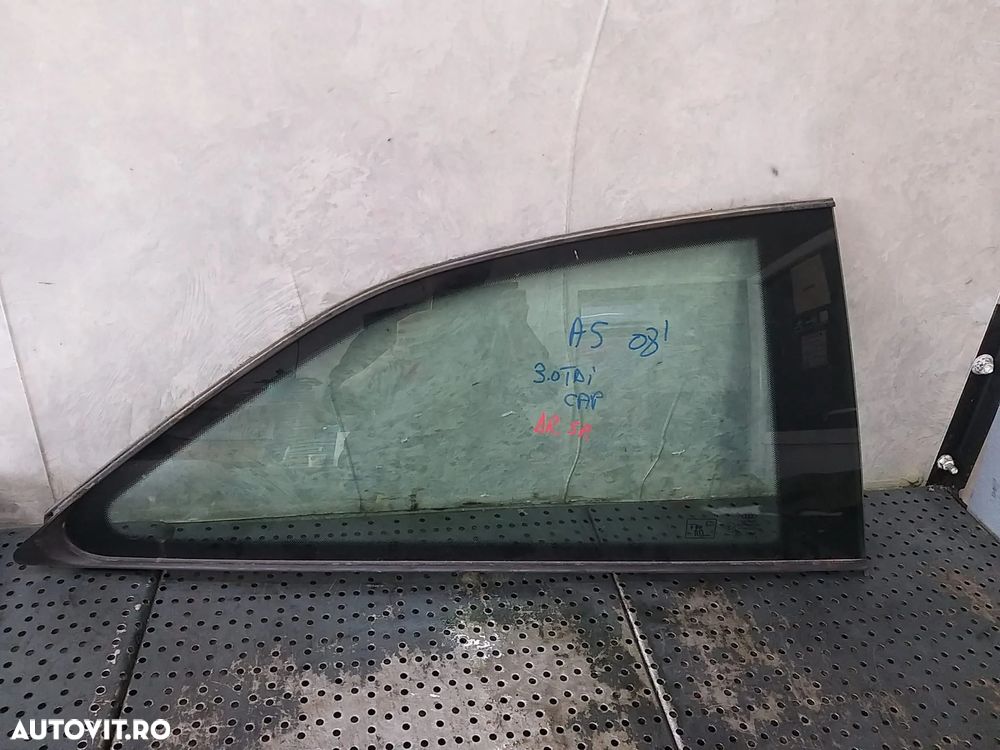Geam fix dreapta spate audi a5 8t coupe - 1