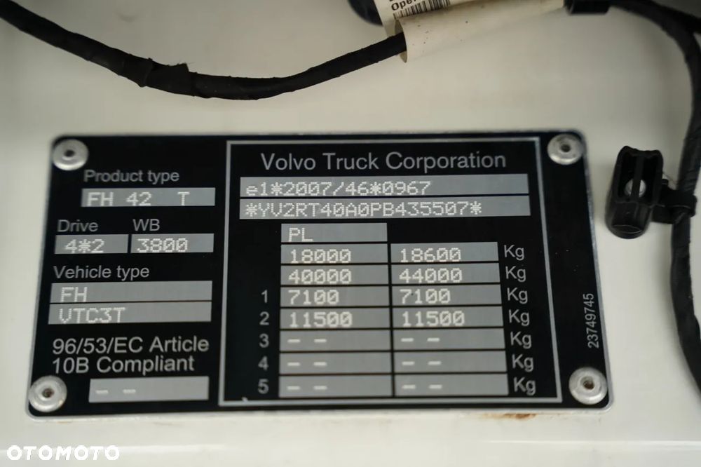 Volvo FH 500 / XXL / LOWDECK / MEGA / KLIMA POSTOJOWA / I-SHIFT / I- SAVE / - 38
