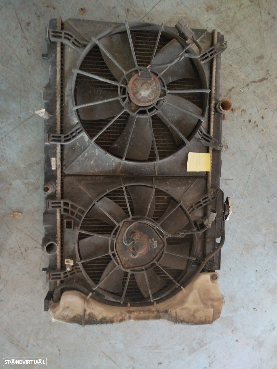 Radiador Da Água Honda Cr-V Ii (Rd_) - 3