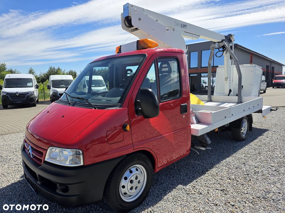 Citroën JUMPER 2,8 HDI 128 KONNY PODNOŚNIK KOSZOWY ZWYŻKA 13M DAN LIFT 66T/KM PRZEBIEGU FIAT DUCATO - 2