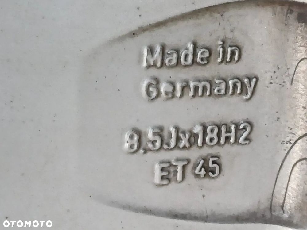 NR 638 Felgi aluminiowe do Audi A6 8.5 J x 18 H2 rozmiar 18 5x112 43R8855 - 6