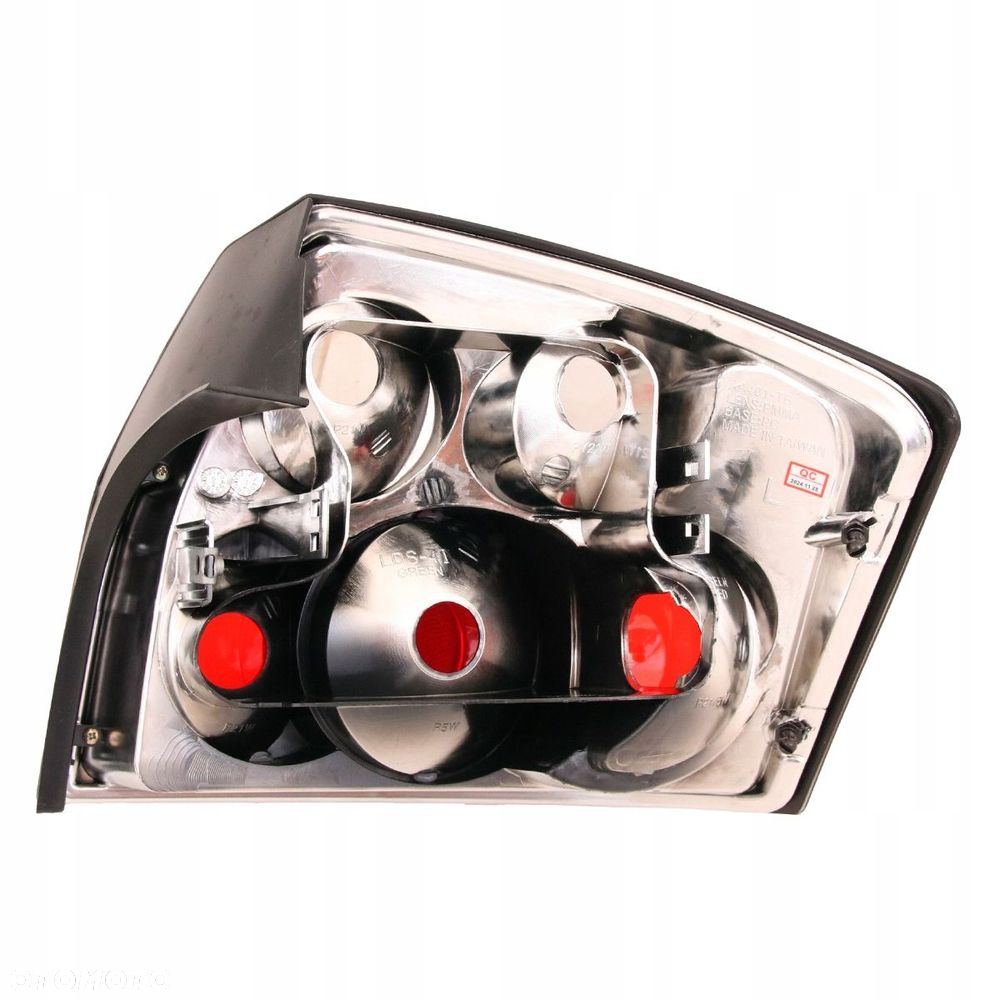 Lampy tylne tyl kpl Tuning Clear Black Czarne Audi A4 b6 8e 8e5 sedan 2000- - 4