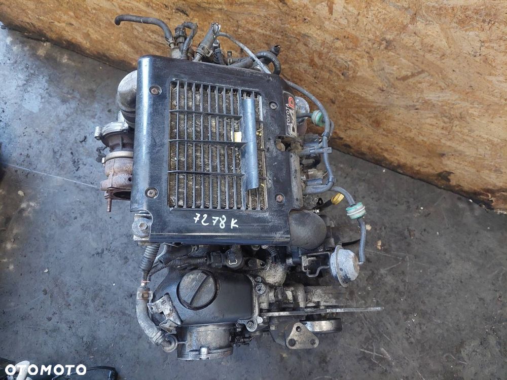 SILNIK DIESEL POMPA WTRYSKI TURBO TOYOTA YARIS I 1.4 D4D 1ND-TV 17201-33010 - 7