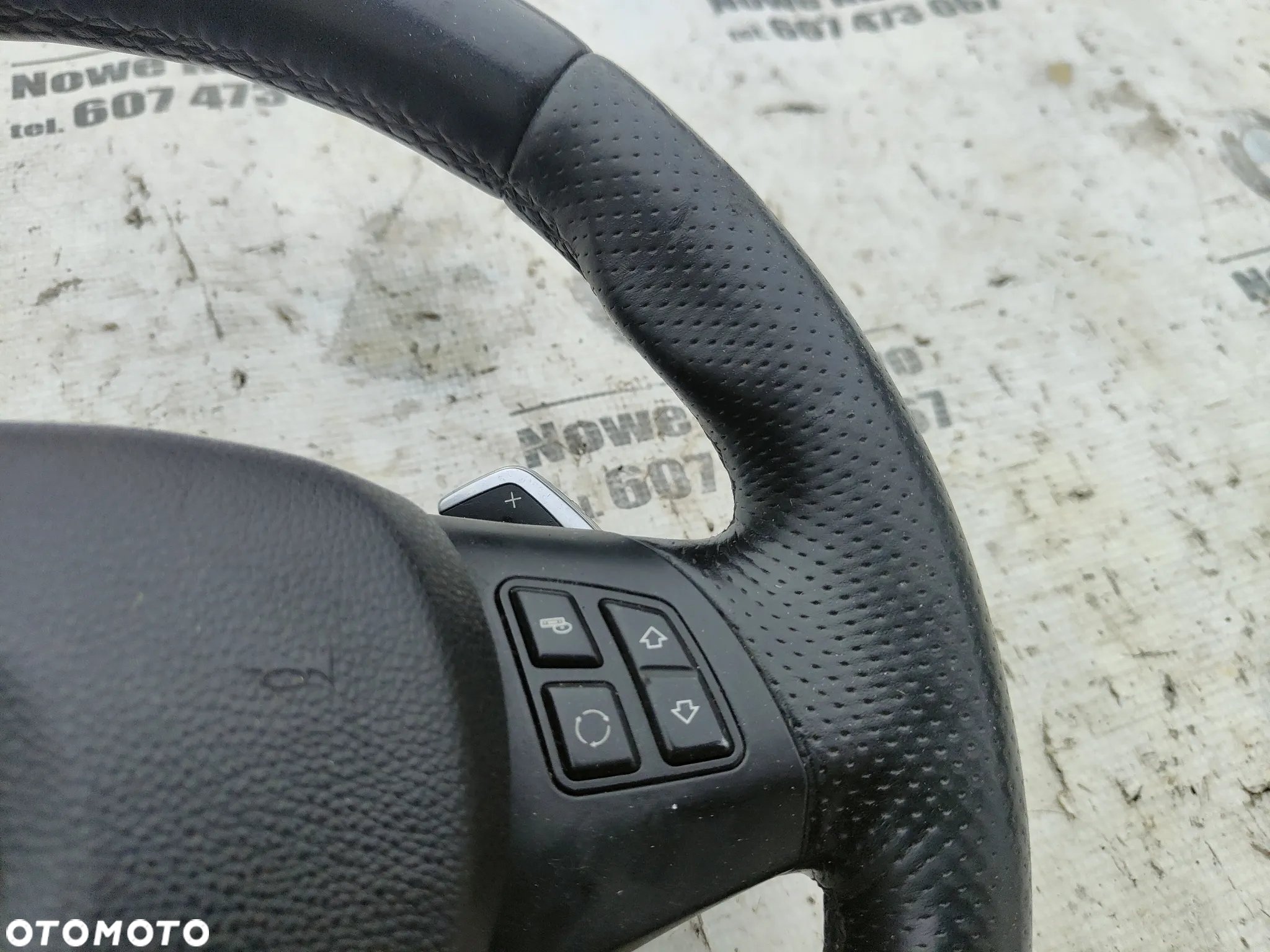 BMW E81 E82 E87 E88 E90 E91 E92 E93 Kierownica M-Pakiet poduszka łopatki z łopatkami - 7