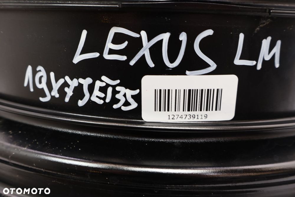 LEXUS LM II TOYOTA ALPHARD VELLFIRE FELGI ALUMINIOWE 19X7.0 42611-V2021 - 12