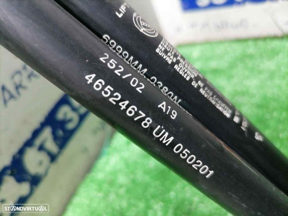 AMORTECEDORES MALA / PORTA TRASEIRA FIAT PUNTO 2003 -46524678 - 2