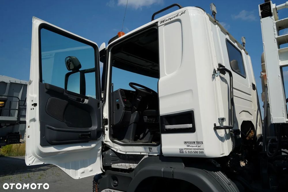 Scania G 410 / 8X4 / ZABUDOWA SAMOWYŁADOWCZA DO ASFALTU / 2X HYDROKLAPA / DACH HYDRAULICZNY / POD ROZŚCIEŁACZ - 27