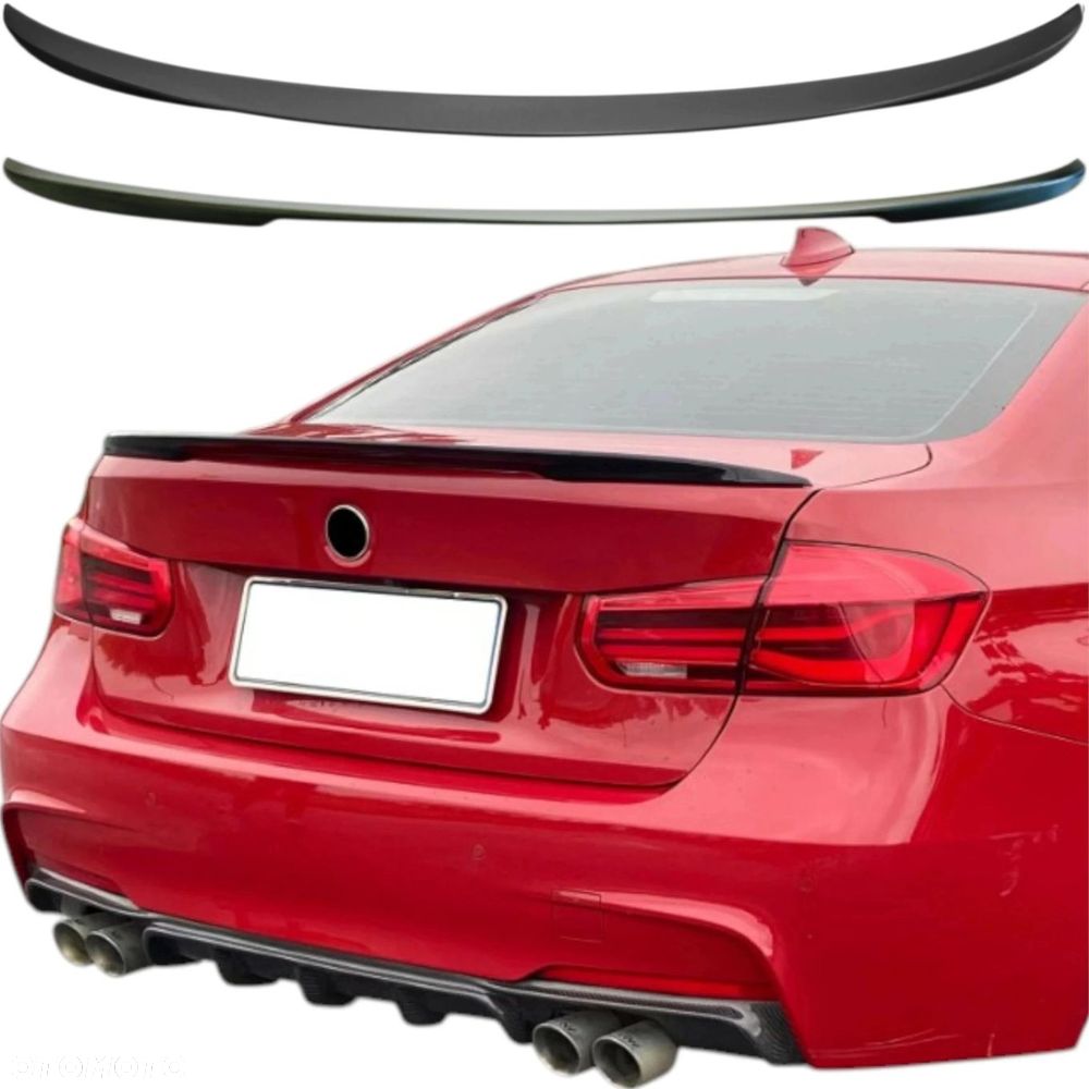 BMW 3 F30 SPOILER LOTKA MP LOOK TYŁ SPOJLER KLAPY BAGAŻNIKA M DOKŁADKA - 1