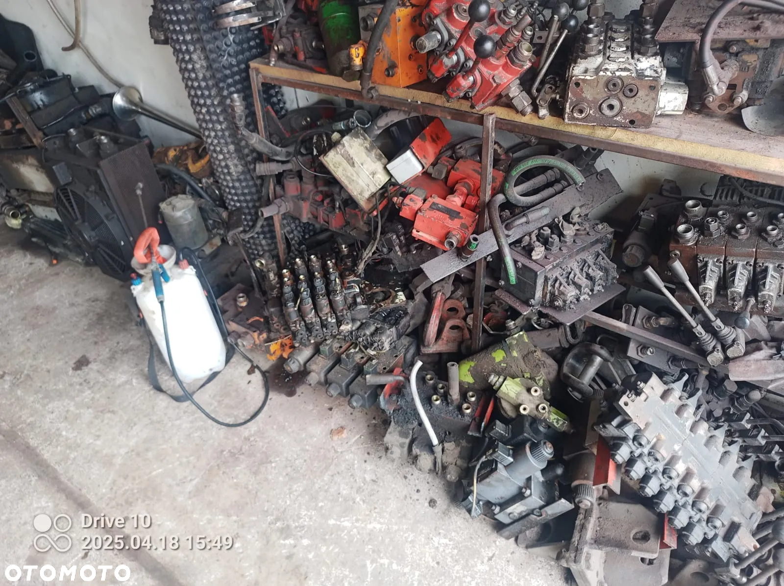 Rozdzielacz hydrauliczny hds dźwig żuraw urządzenie hakowe Danfoss*Parker*Olsberg do drewna - 3