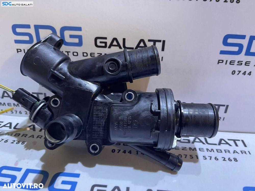 Corp Carcasa Termostat cu Senzor Temperatura Apa Ford Galaxy 2 2.0 TDCI 2006 - 2015 Cod 9682141580 [S0350] - 1