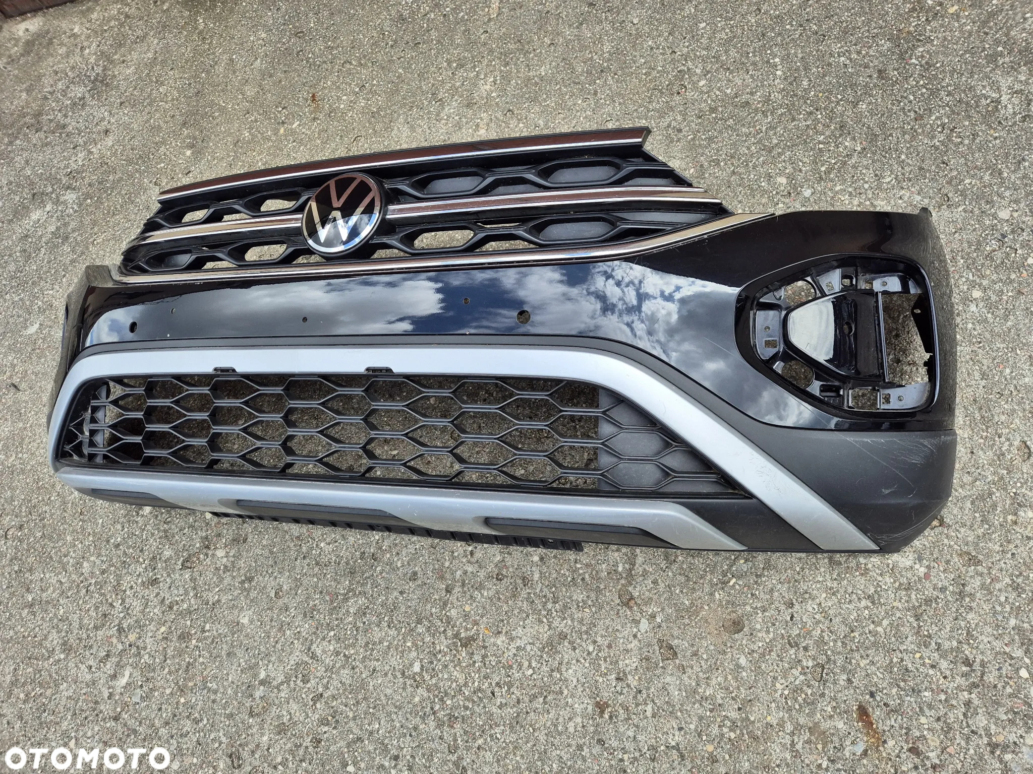 VW T-Roc lifting 21- zderzak przedni grill atrapa 2GA TRoc - 2