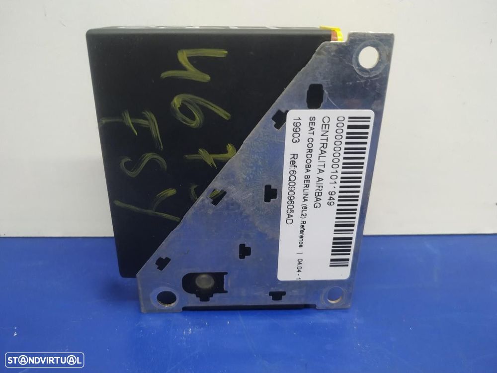 CENTRALINA AIRBAG SEAT CORDOBA 2007 -6Q0909605AD - 9