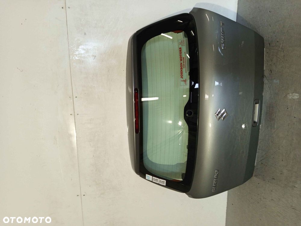 + KLAPA TYŁ TYLNA BAGAŻNIKA SUZUKI SWIFT 4 IV MK.4 SZARA LEKKO ZIELONA - 1
