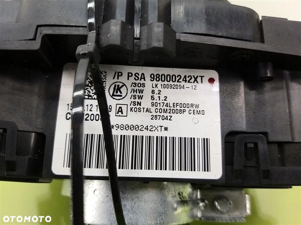 Przełącznik zespolony pająk Citroen DS5 2011-2015 98000242XT ORYGINAŁ - 6