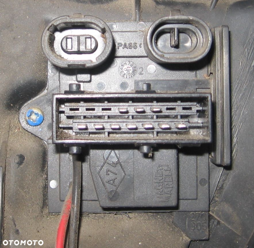 dmuchawa wentylator rezystor CLIO II THALIA RENAULT - 4