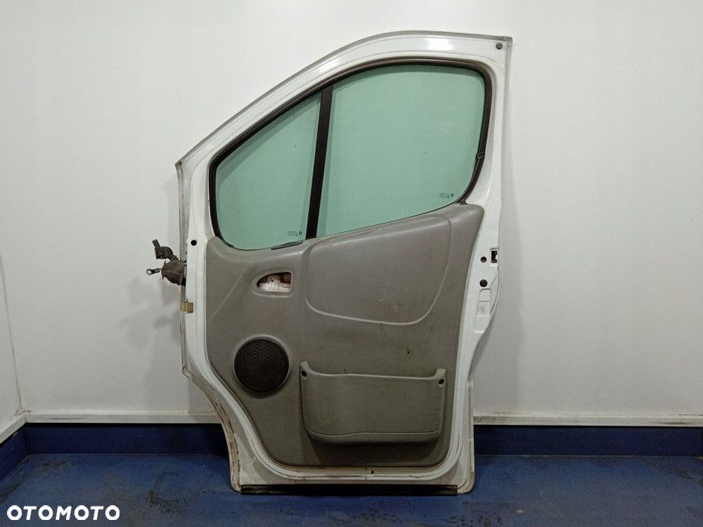 RENAULT TRAFIC II VIVARO A DRZWI PRZÓD PRAWE PRZEDNIE BIAŁE - 3