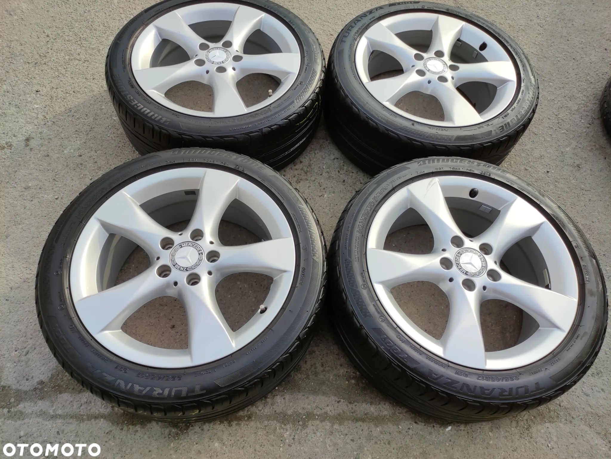 5x112 Felgi Aluminiowe Alufelgi 17 Mercedes Koła Letnie A klasa W176 W169 B W246 W245 CLA W117 A117 C W204 W205 Legnica ALU-RAD 225/45 - 1
