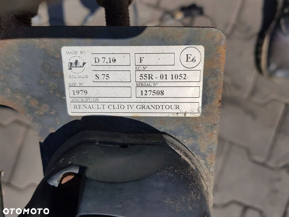 RENAULT CLIO 4 IV 12-20r KOMBI HAK HOLOWNICZY - 6