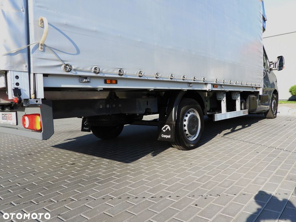 Renault MASTER PLANDEKA 10 PALET WEBASTO TEMPOMAT LEDY PNEUMATYKA KLIMATYZACJA  165KM - 18