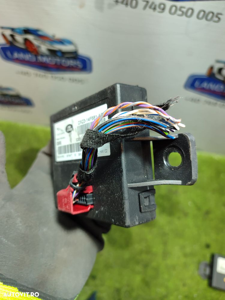 MODUL SENZORI PARCARE PDC + MODUL CONTROL GATEWAY JAGUAR XF S PREMI 2013 3.0 DIESEL / BERLINA 2009-2015 / LAND ROVER DISCOVERY 3 2.7 DIESEL 2007 / 2005-2009 COD OEM DX23-14F681-AG / FK72-14F681-AF - 4