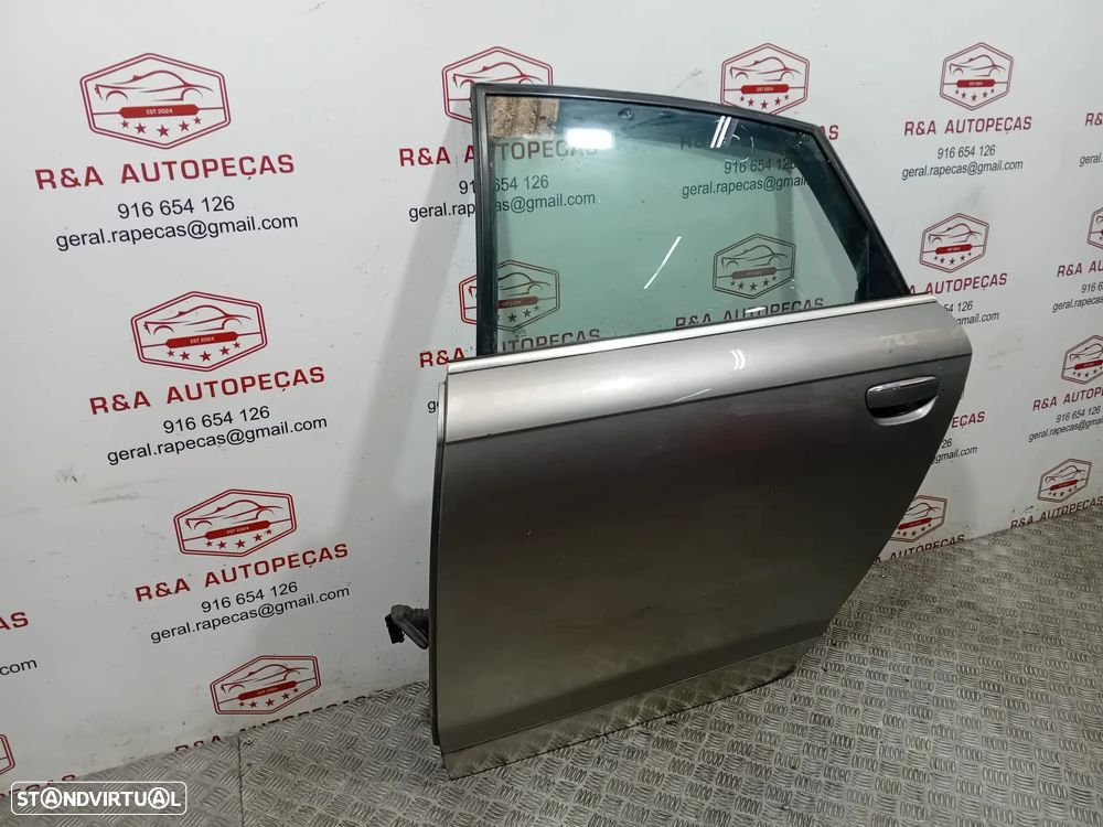 Porta Trás Traseiro Esquerdo Audi A6 C6 Sedan Original - 3