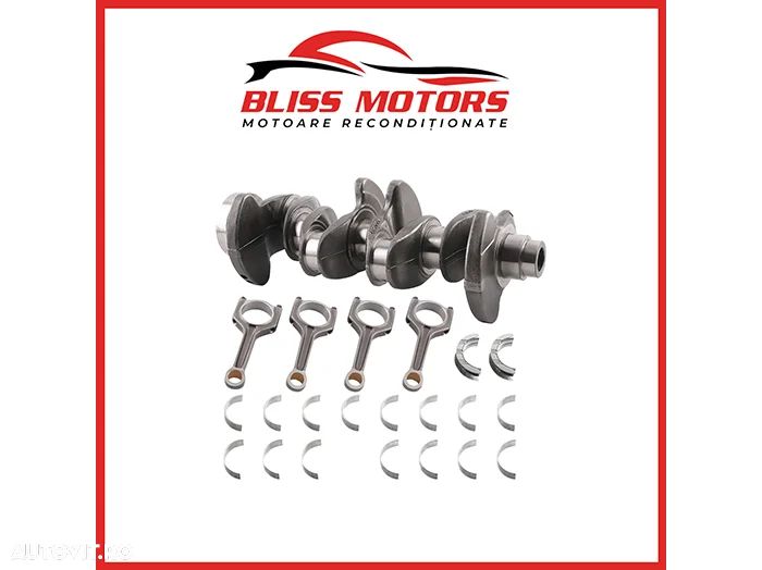 Arbore cotit + cuzineți bielă BMW N20B20A / N20 2.0T – 11217640165 | Seria 3 / Seria 5 / X1 / X3 / X4 / Z4 | OEM compatibil - 1