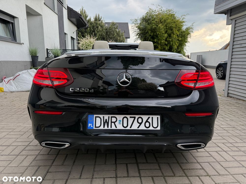 Mercedes-Benz Klasa C 220 d Cabrio 9G-TRONIC AMG Line Plus - 30