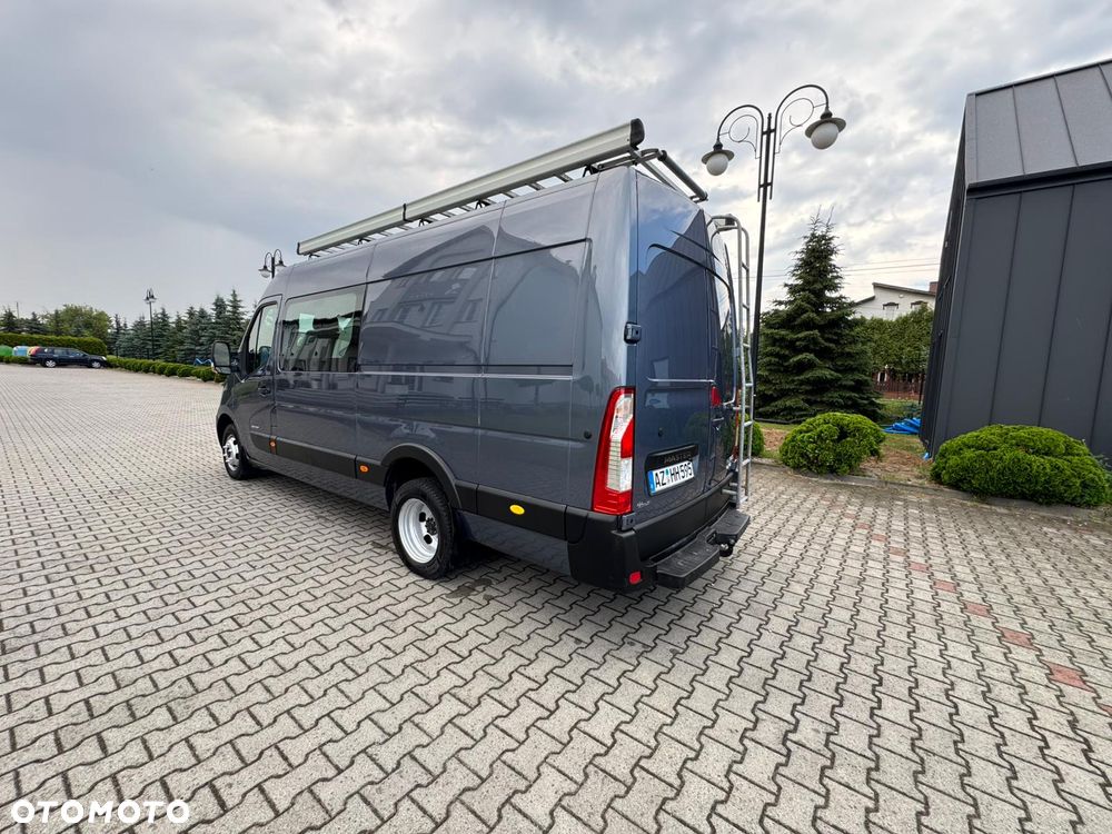 Renault MASTER L4H2 Klima Elektryka Na Bliźniaku Brygadówka Dubel Kabina 7os Hak Serwis - 22