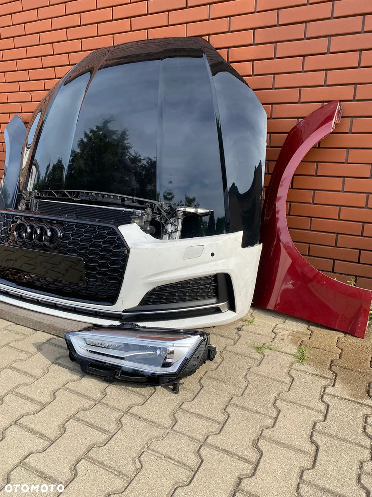 MASKA BŁOTNIK LAMPA ZDERZAK PAS PRZEDNI AUDI A5 2016- 8W6 - 3
