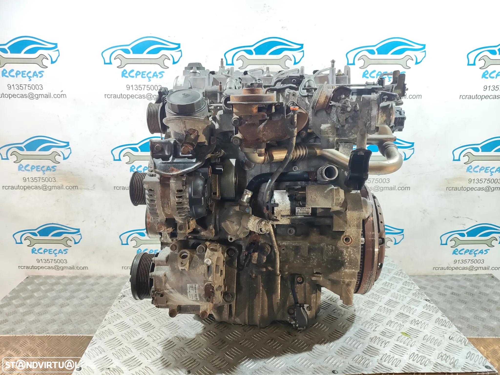 Motor Completo Honda 2.2 CDTI 16v 140cv N22A2 Injeção Bosch - 2