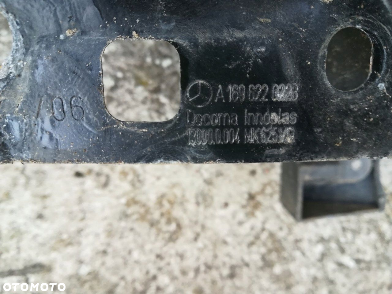 MERCEDES A KLASA W169 PAS PRZEDNI WZMOCNIENIE ORYG - 6