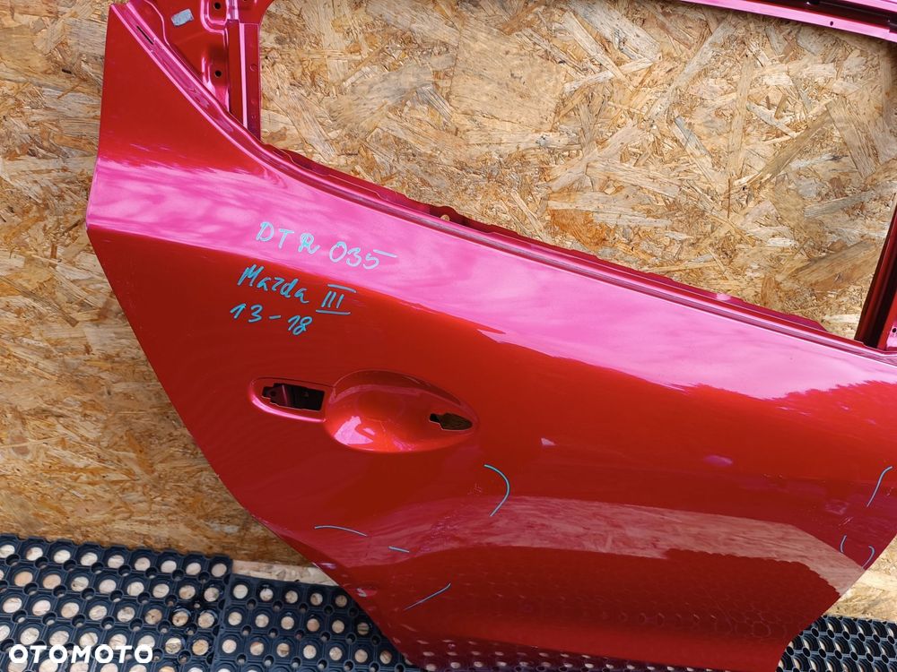 MAZDA III 3 13-18 DRZWI TYŁ TYLNIE  PRAWE PRAWY - 10