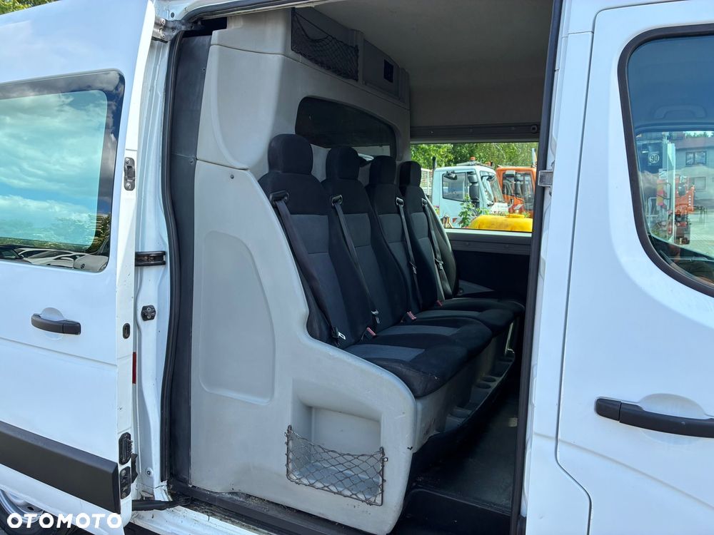 Renault Master 2011r. Brygadówka DUŻY WYBÓR 7 Osobowa Parktronic KIima L2H2 - 12