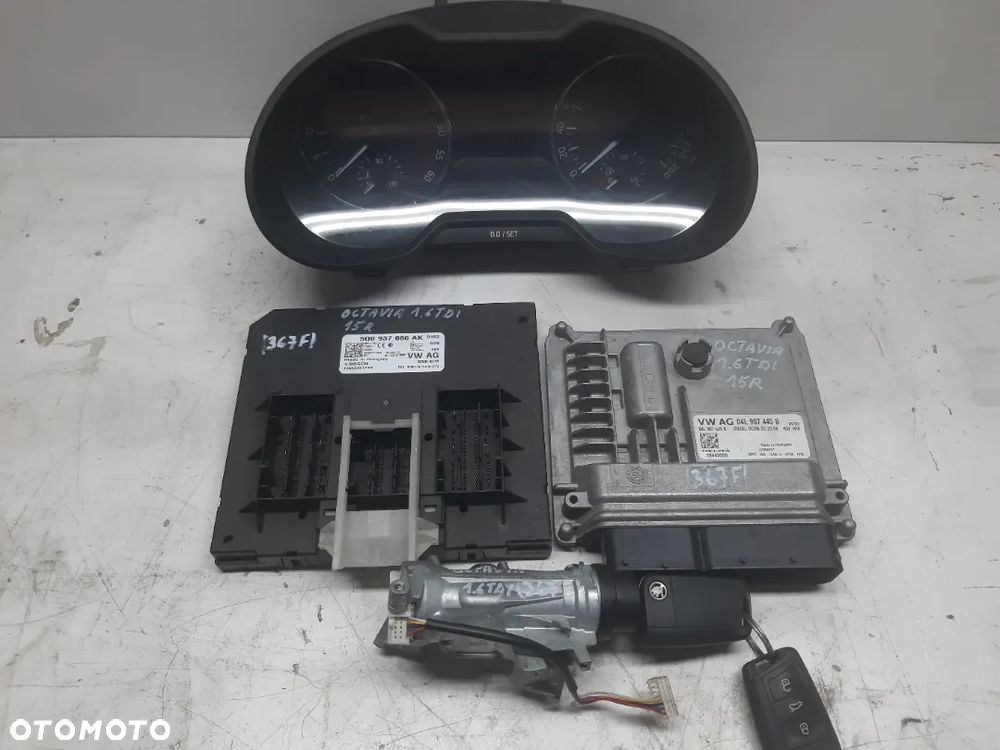 SKODA OCTAVIA 15R 1.6 TDI ZESTAW STARTOWY 04L907445B - 1