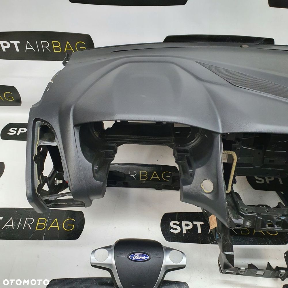 FOCUS MK3 3 III KOKPIT DESKA KONSOLA PULPIT PODUSZKA AIRBAG AIR BAG PASY KIT SET - 2