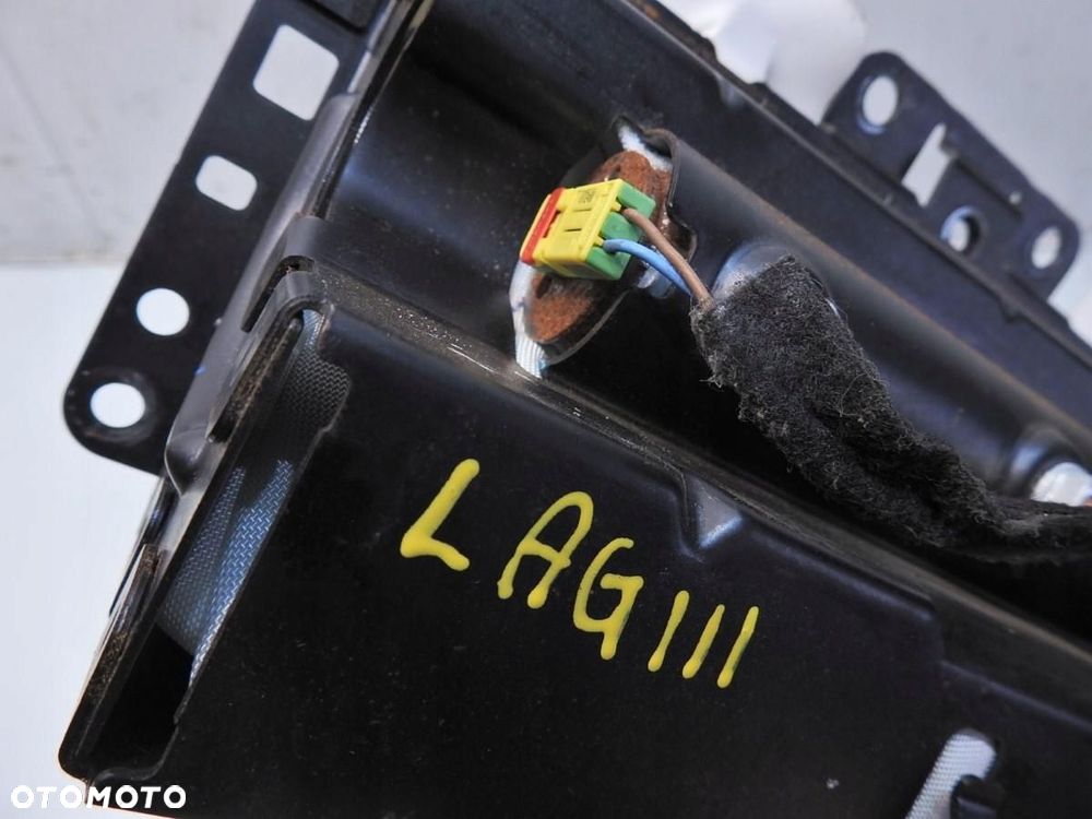 PODUSZKA AIRBAG PASAŻERA RENAULT LAGUNA III 985250001R 606744300G - 2